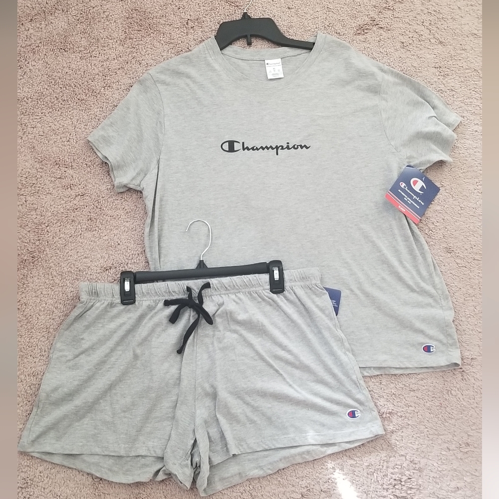 Champion Grey Pajamas Set